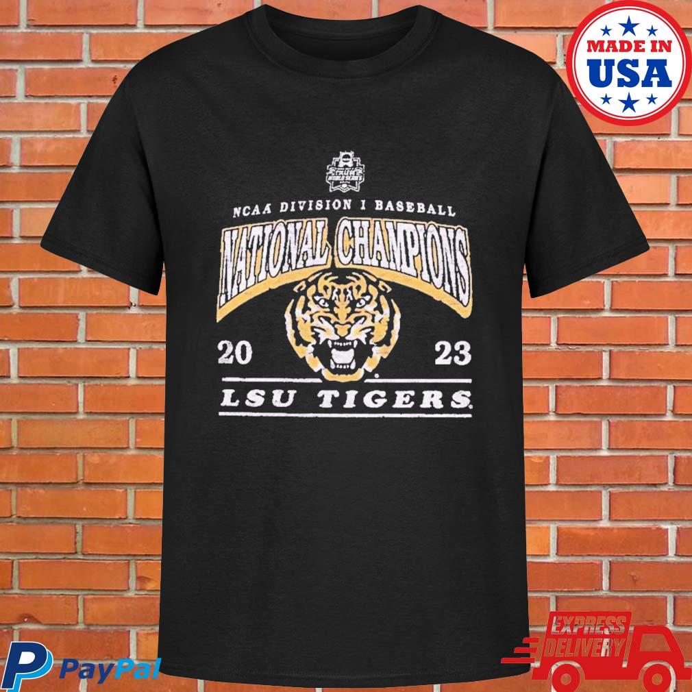 LSU Baseball Shirt - White exclusive at Tiger Nation