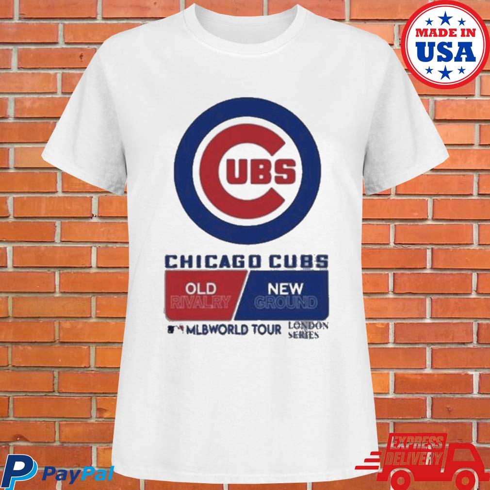 Official Chicago Cubs 2023 mlb world tour london series T-shirt