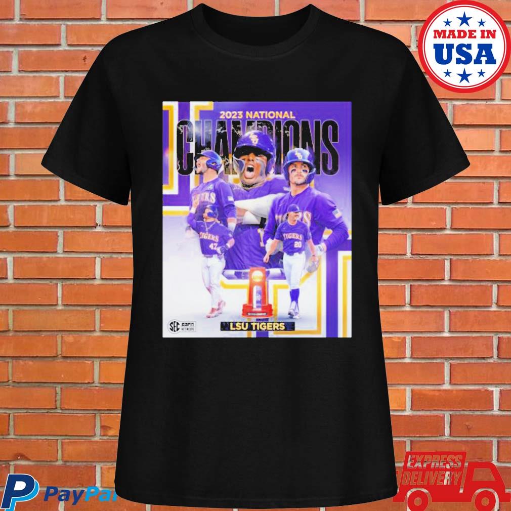 2023 National Champions Team Baseball LSU Tigers shirt, hoodie