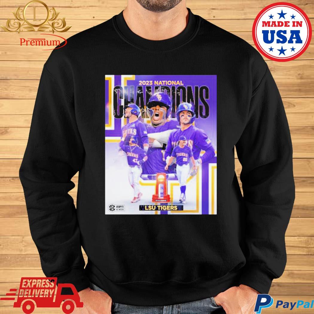 2023 National Champions Team Baseball LSU Tigers shirt, hoodie