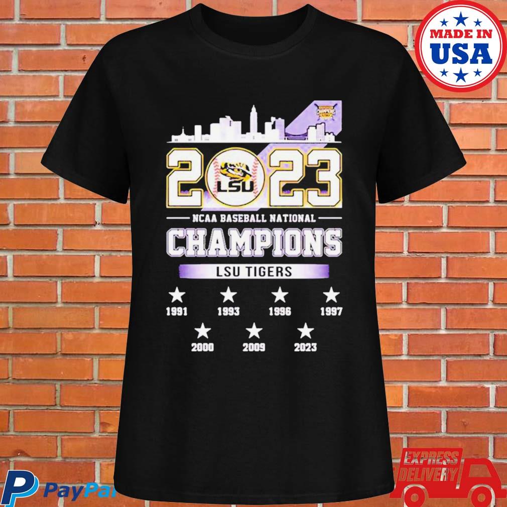 LSU Baseball: 2023 National Champions Shirt - NCAA + LSU - BreakingT