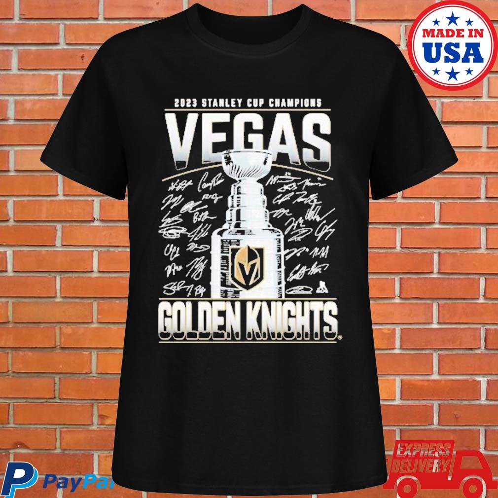 Vegas Golden Knights Women's 2023 Stanley Cup Champions Signature Rost