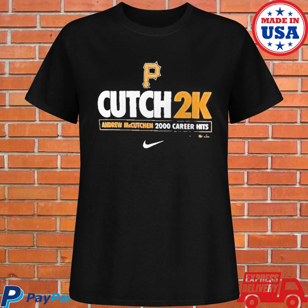 Andrew mccutchen Pittsburgh pirates nike 2000 hits milestone shirt