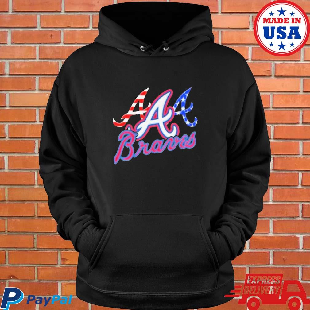 Official Atlanta braves 4th of july 2023 T-shirt, hoodie, tank top, sweater  and long sleeve t-shirt