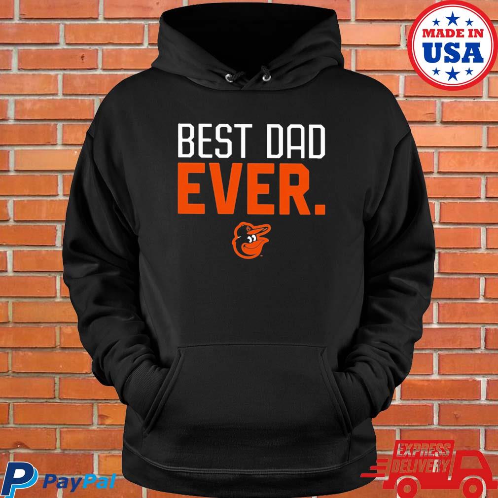 Men's Fanatics Branded Black Baltimore Orioles Number One Dad Team T-Shirt