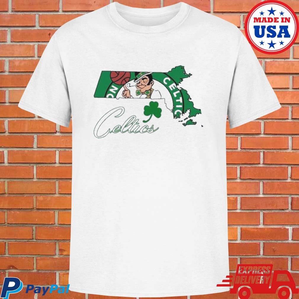 Vintage Celtics All Over Print Shirt Made in USA