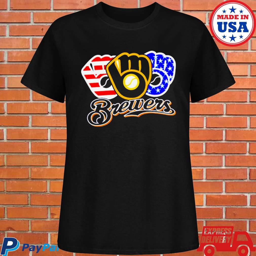 Official Brewers American Flag 4th Of July Shirt, hoodie, tank top, sweater  and long sleeve t-shirt