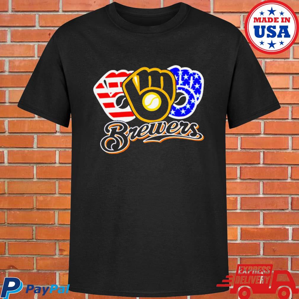 Brewers American flag 4th of July shirt, hoodie, sweater, long sleeve and  tank top