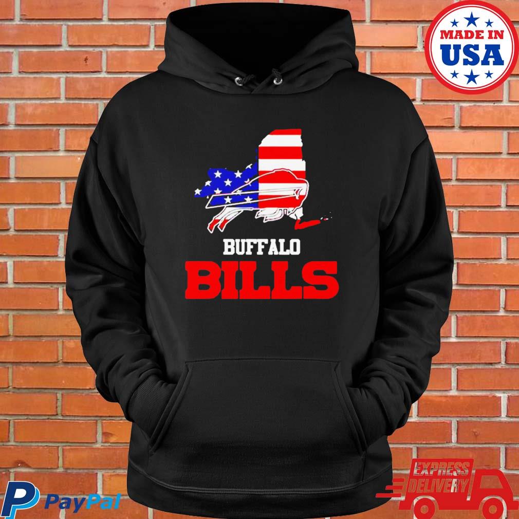 Official Buffalo Bills map USA flag shirt, hoodie, longsleeve