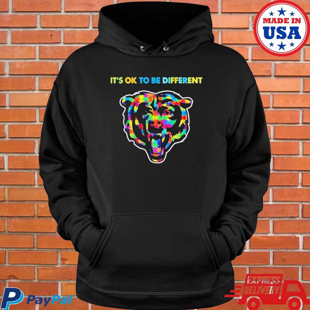 Chicago Bears GRANDKIDS Autism It's Ok To Be Different shirt, hoodie,  sweater, long sleeve and tank top