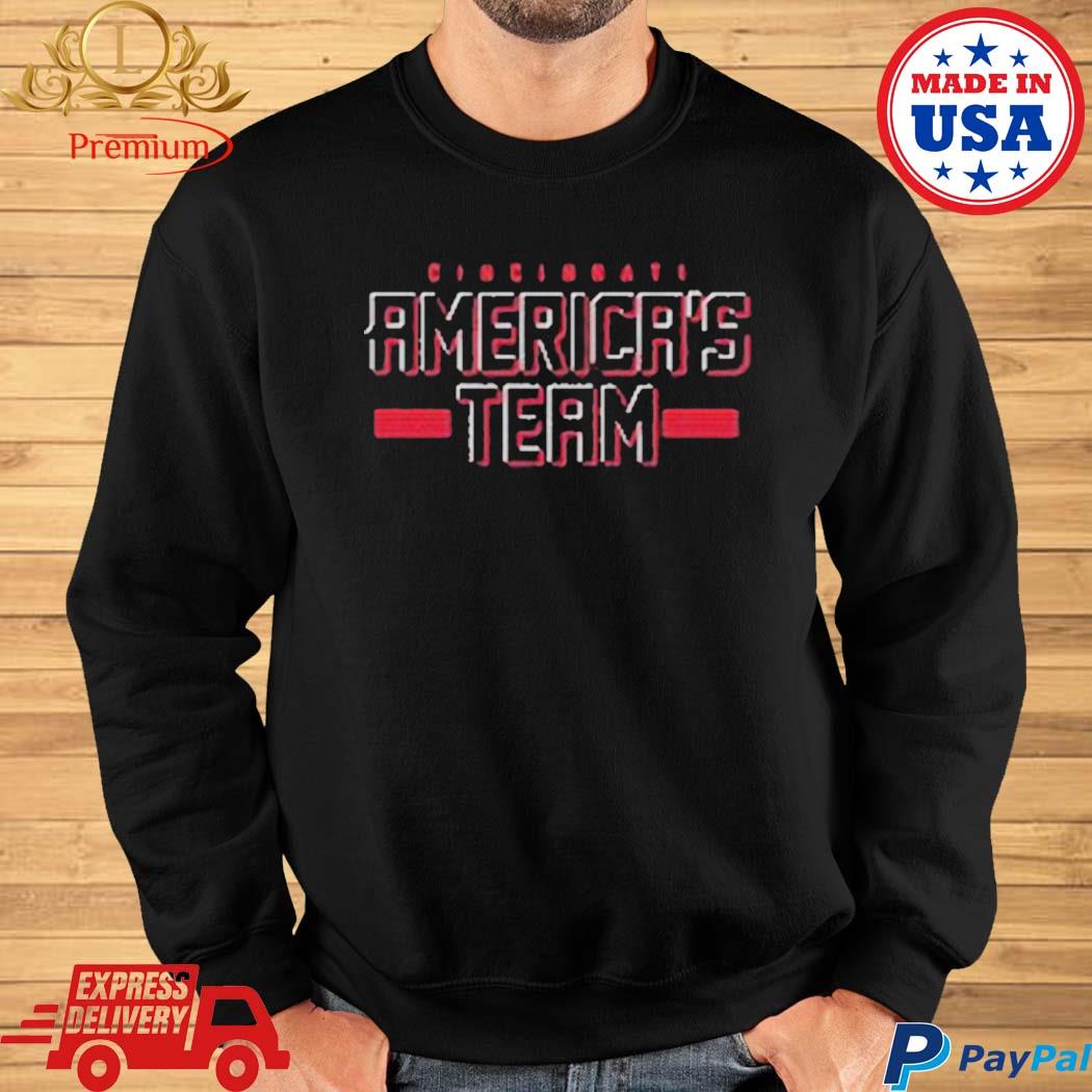 Official CincinnatI america's team T-shirt, hoodie, tank top, sweater and  long sleeve t-shirt