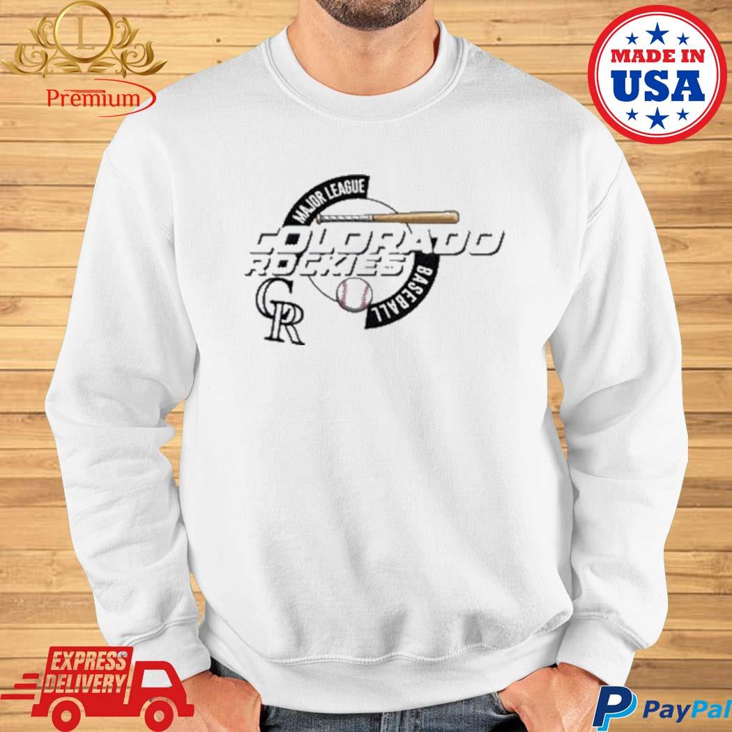 Official Colorado rockies major league baseball team logo 2023 T-shirt,  hoodie, tank top, sweater and long sleeve t-shirt