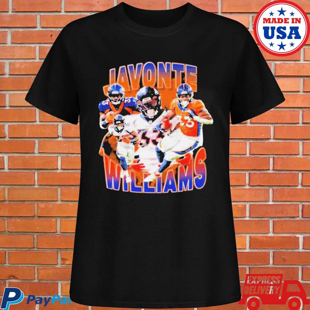 NEW Denver Broncos Javonte Williams Unisex T-Shirt