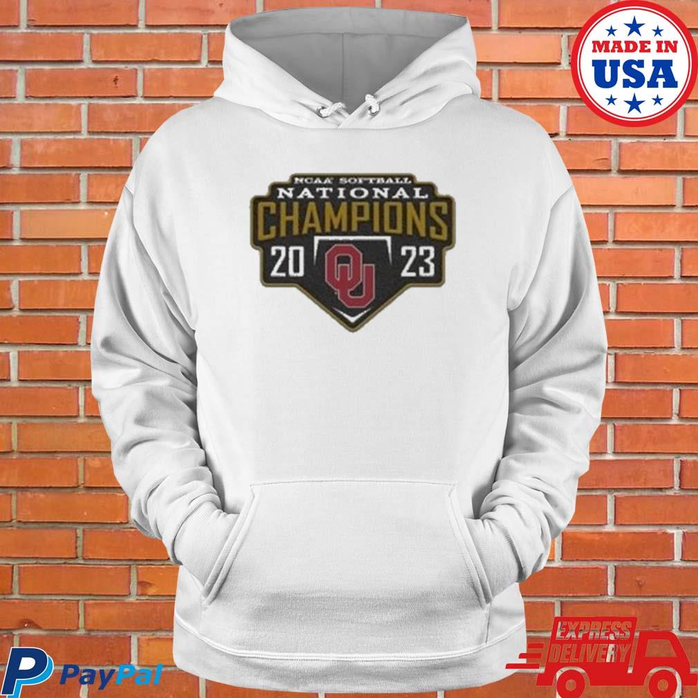 Unisex Champion White Oklahoma Sooners 2023 NCAA Softball Women's