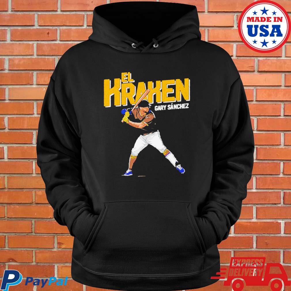 Gary Sánchez El Kraken MLBPA T-Shirt, hoodie, sweater, long sleeve and tank  top