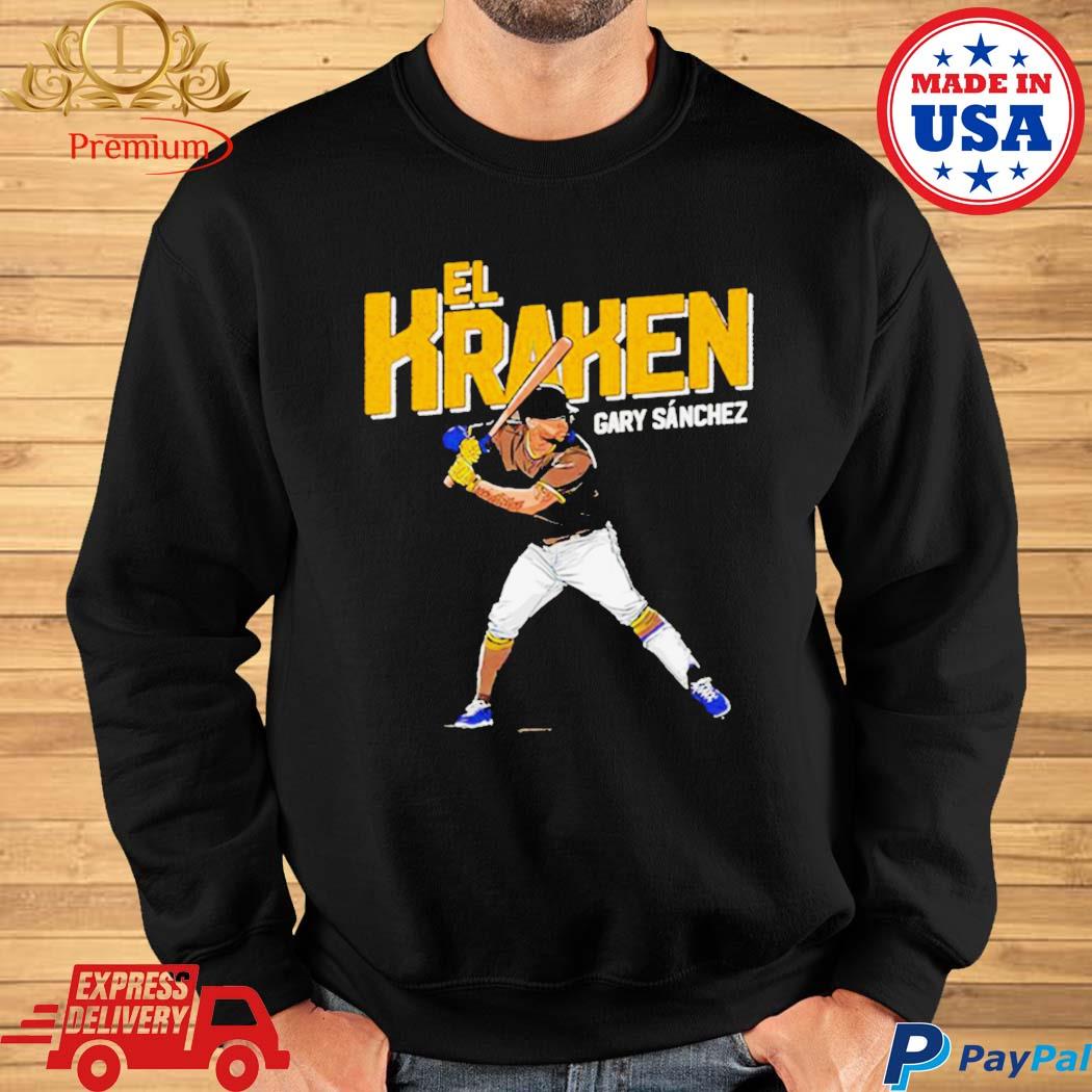 Gary Sanchez El Kraken MLBPA shirt, hoodie, sweater, long sleeve and tank  top