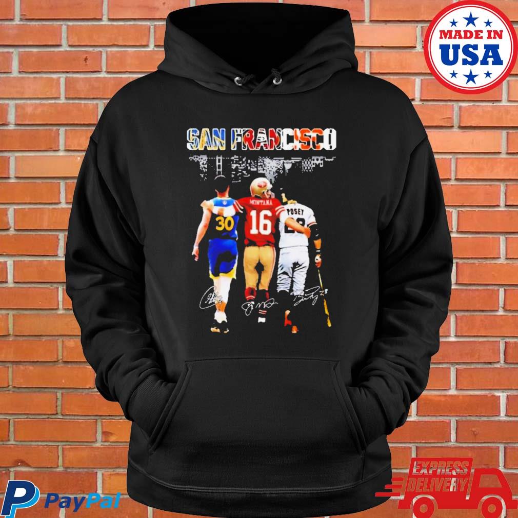 San francisco and logo Golden State Warriors and Logo San Francisco 49ers  and logo logo San Francisco Giants shirt, hoodie, longsleeve, sweater