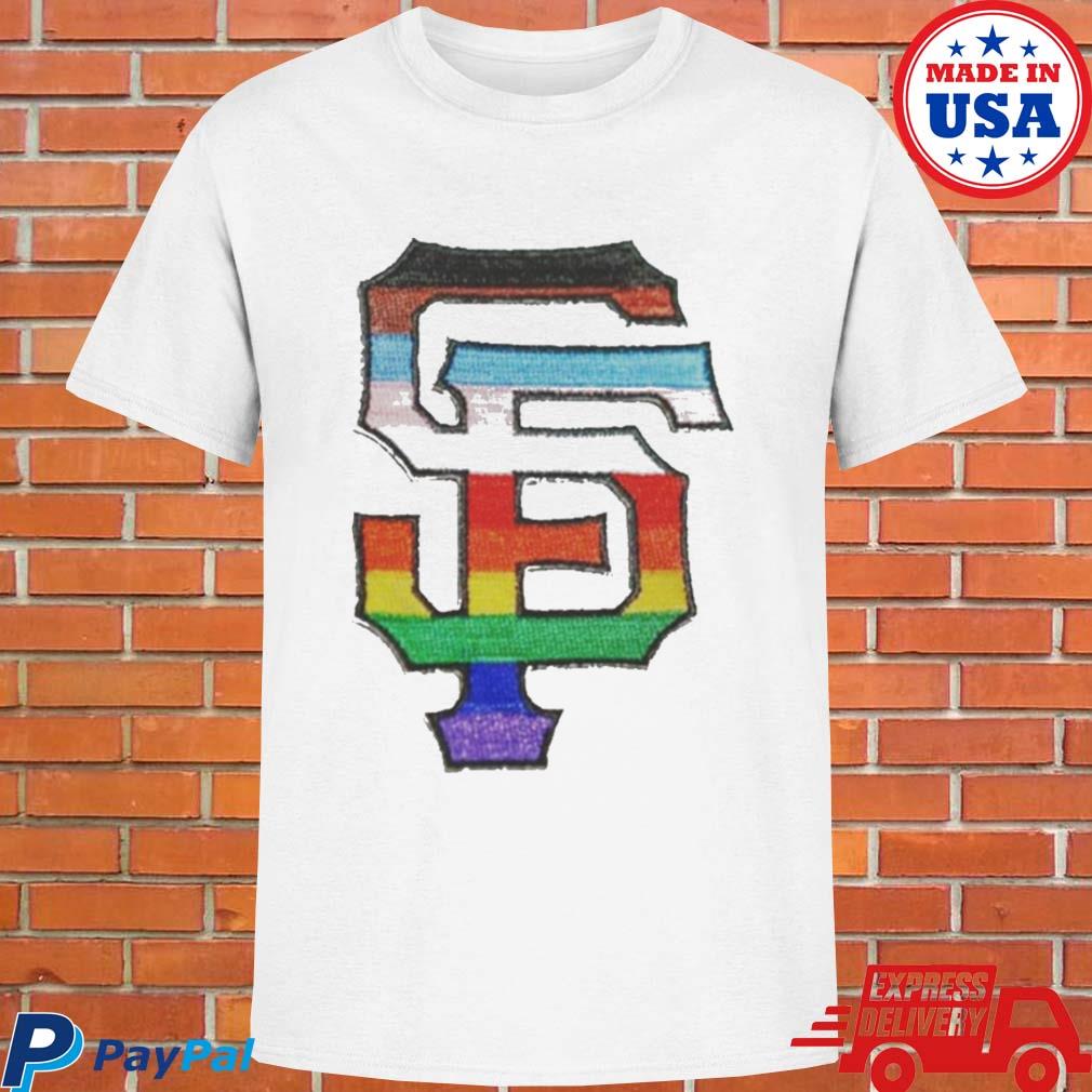 Official Happy pride month 2023 sf giants logo T-shirt, hoodie, tank top,  sweater and long sleeve t-shirt