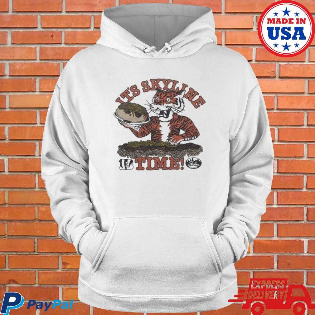 It's skyline time Cincinnati Bengals shirt, hoodie, sweater and v