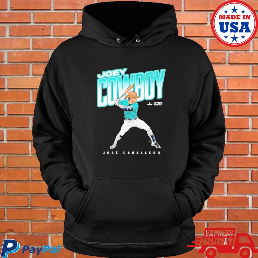 Official Joey Caballero Cowboy Mlbpa Shirt, hoodie, sweater, long