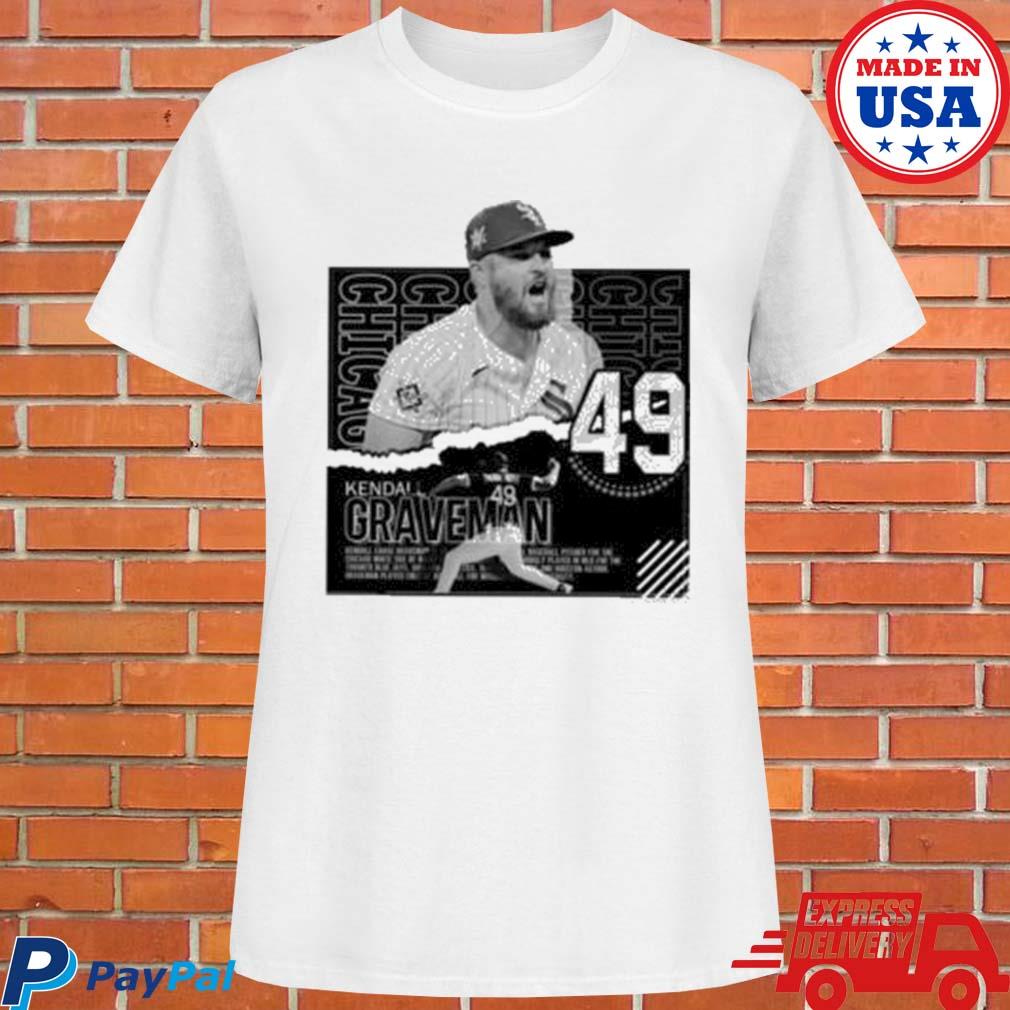 Kendall Graveman 49 Chicago White Sox baseball poster 2023 T-shirt, hoodie,  sweater, long sleeve and tank top