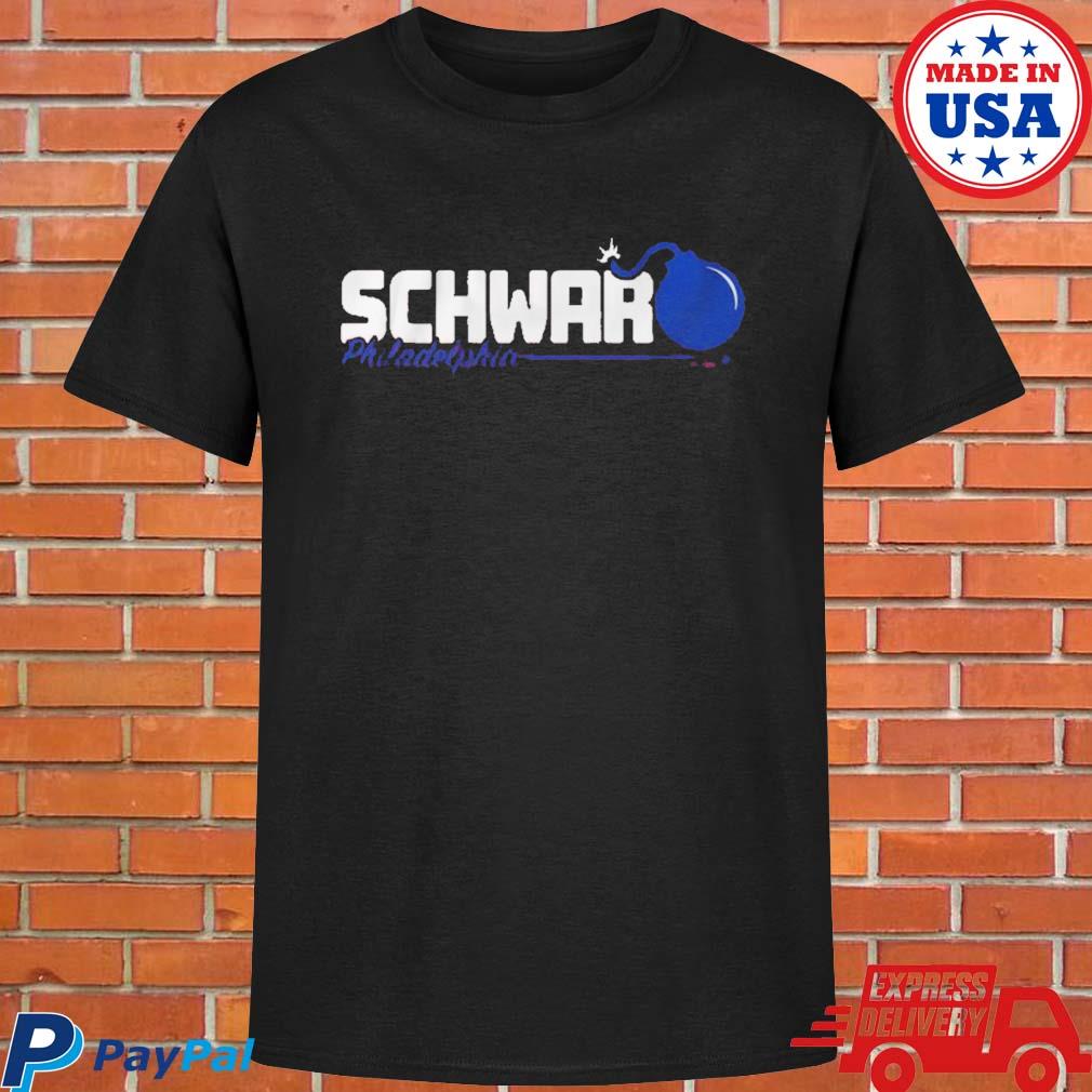 Kyle Schwarber Philadelphia Schwarbomb Shirt, hoodie, longsleeve,  sweatshirt, v-neck tee