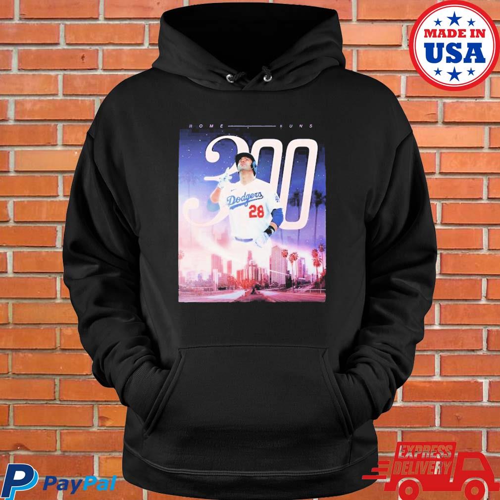 Official LA Dodgers j d martinez 300 career home runs T-shirt, hoodie, tank  top, sweater and long sleeve t-shirt