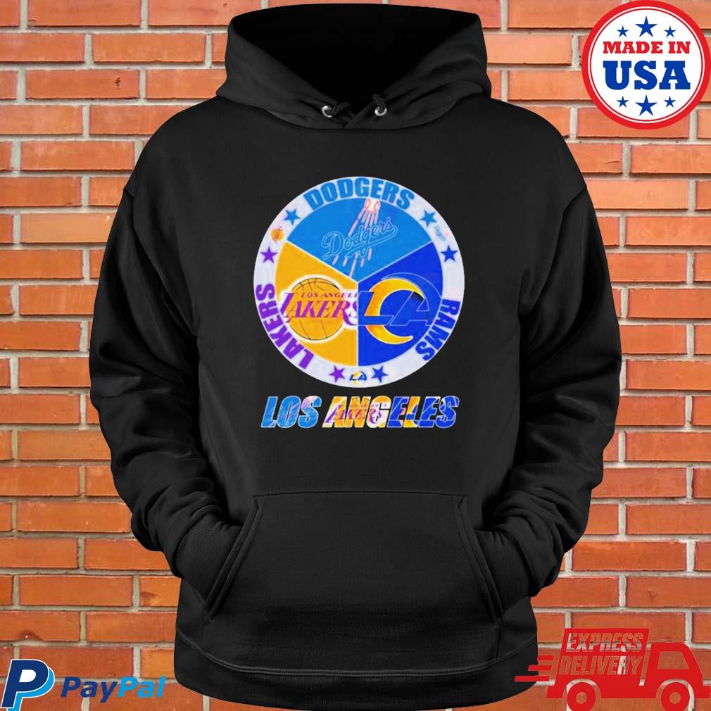 Los Angeles Lakers Dodgers Rams City Champions 2023 shirt, hoodie, sweater,  long sleeve and tank top