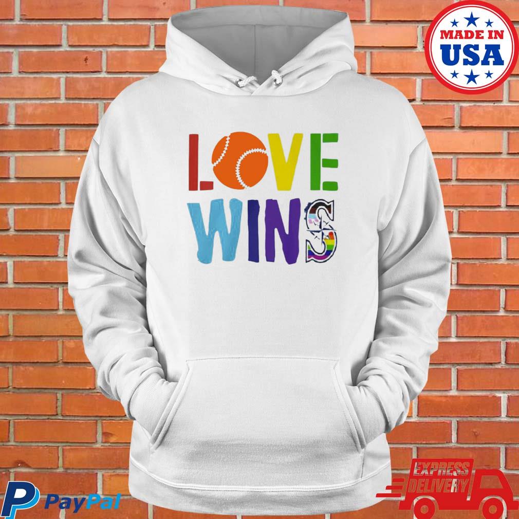 Official Love wins Seattle mariners shirt, hoodie, sweater, long sleeve and  tank top