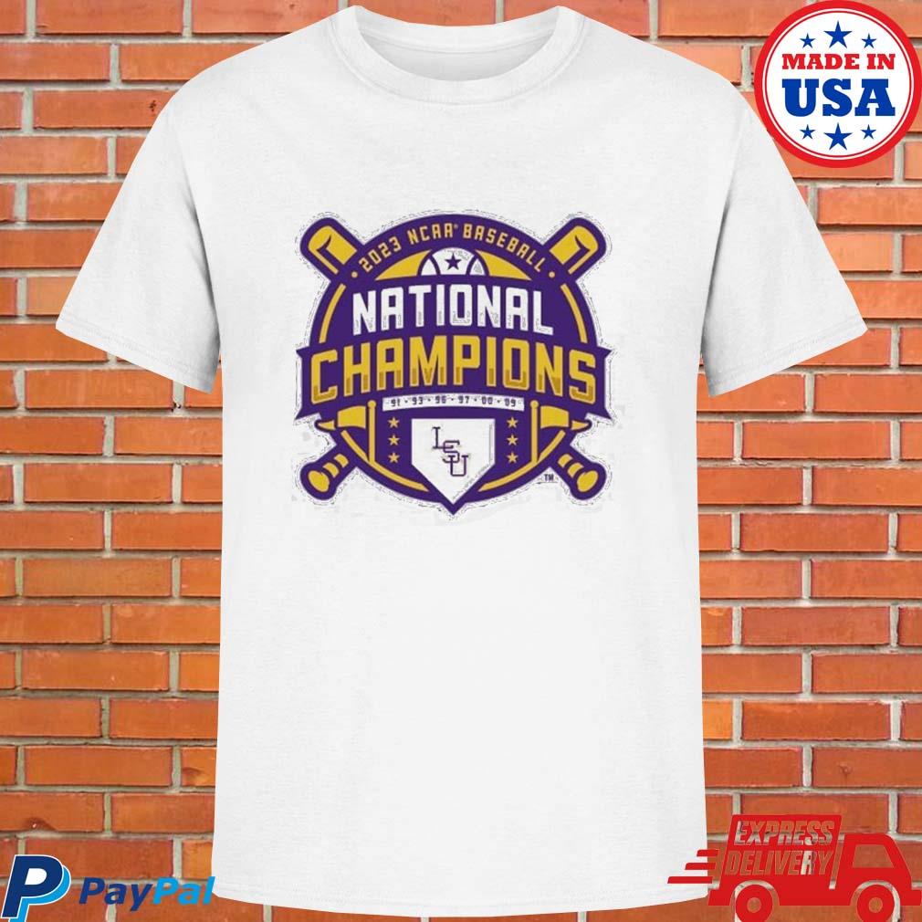 Cheap NCAA College Baseball LSU National Championship Shirt 2023