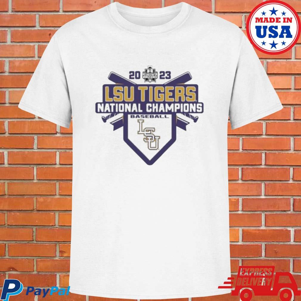 Official LSU Tigers Champion Unisex 2023 NCAA Men's Baseball