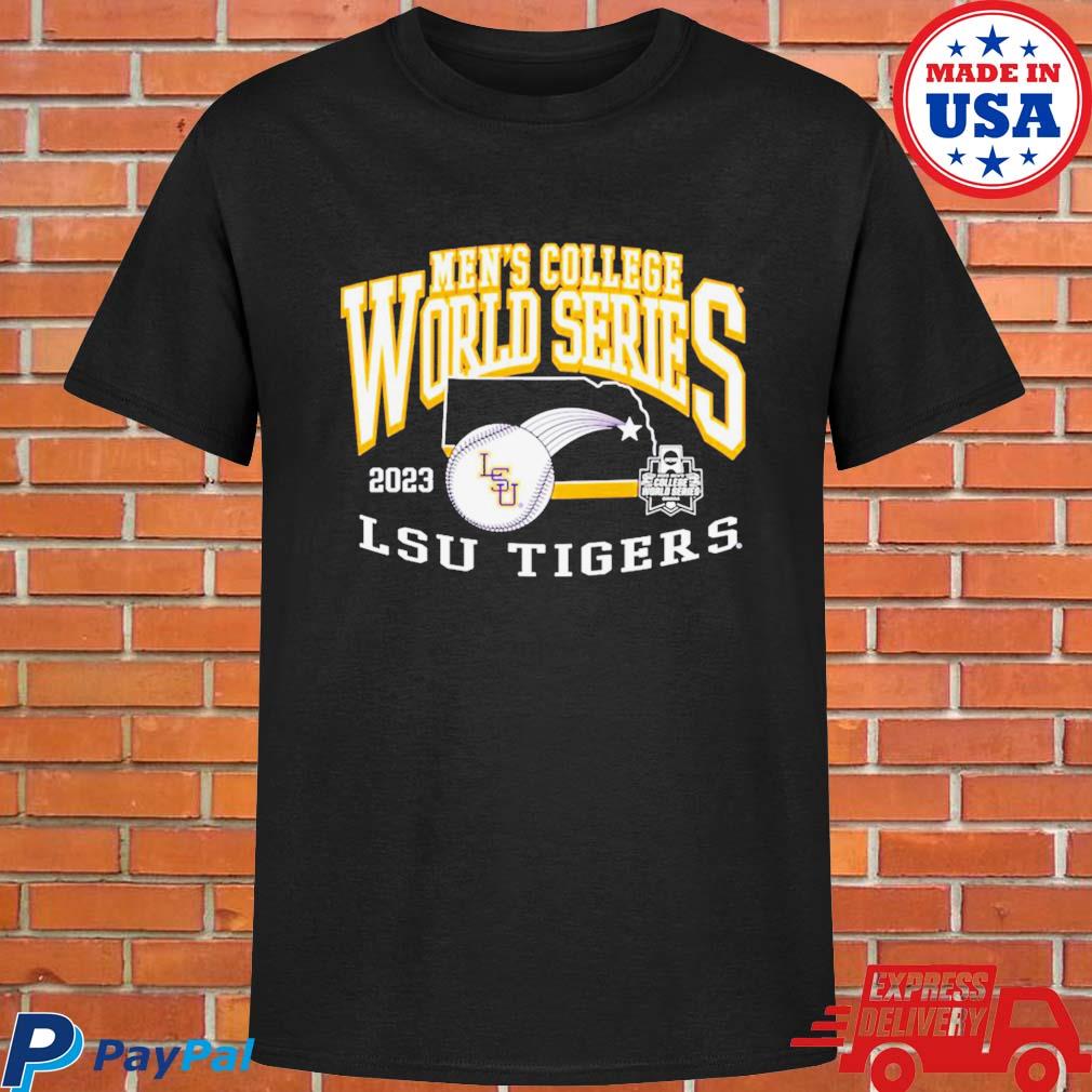 Official lSU Tigers 2023 NCAA Men's Baseball College World Series