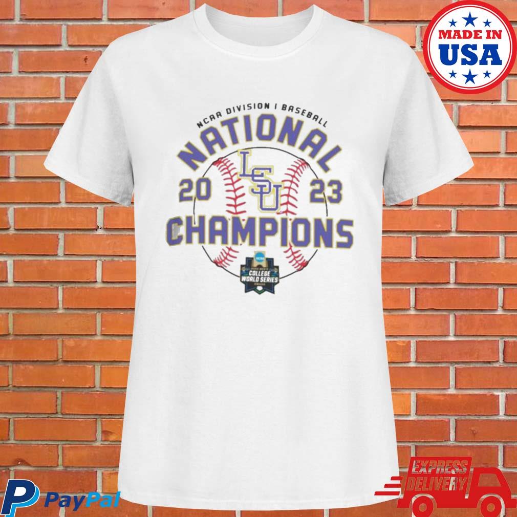 Official Lsu tigers champion 2023 ncaa men's baseball college
