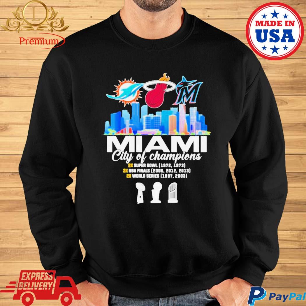 Miami Dolphins Neutral Colour Logo Long Sleeve T-Shirt - Mens