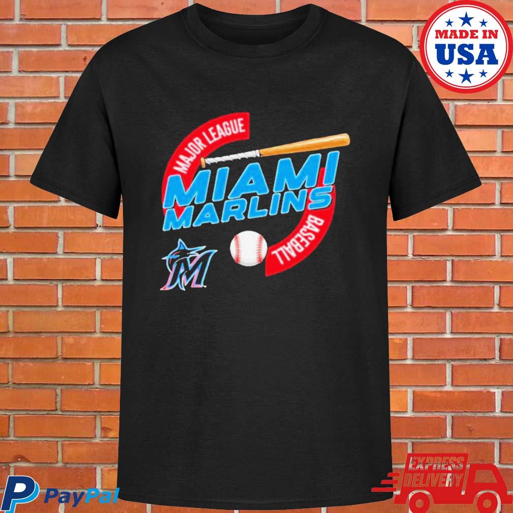 Official Miami Marlins Major League Baseball Team Logo 2023 Shirt, hoodie,  tank top, sweater and long sleeve t-shirt