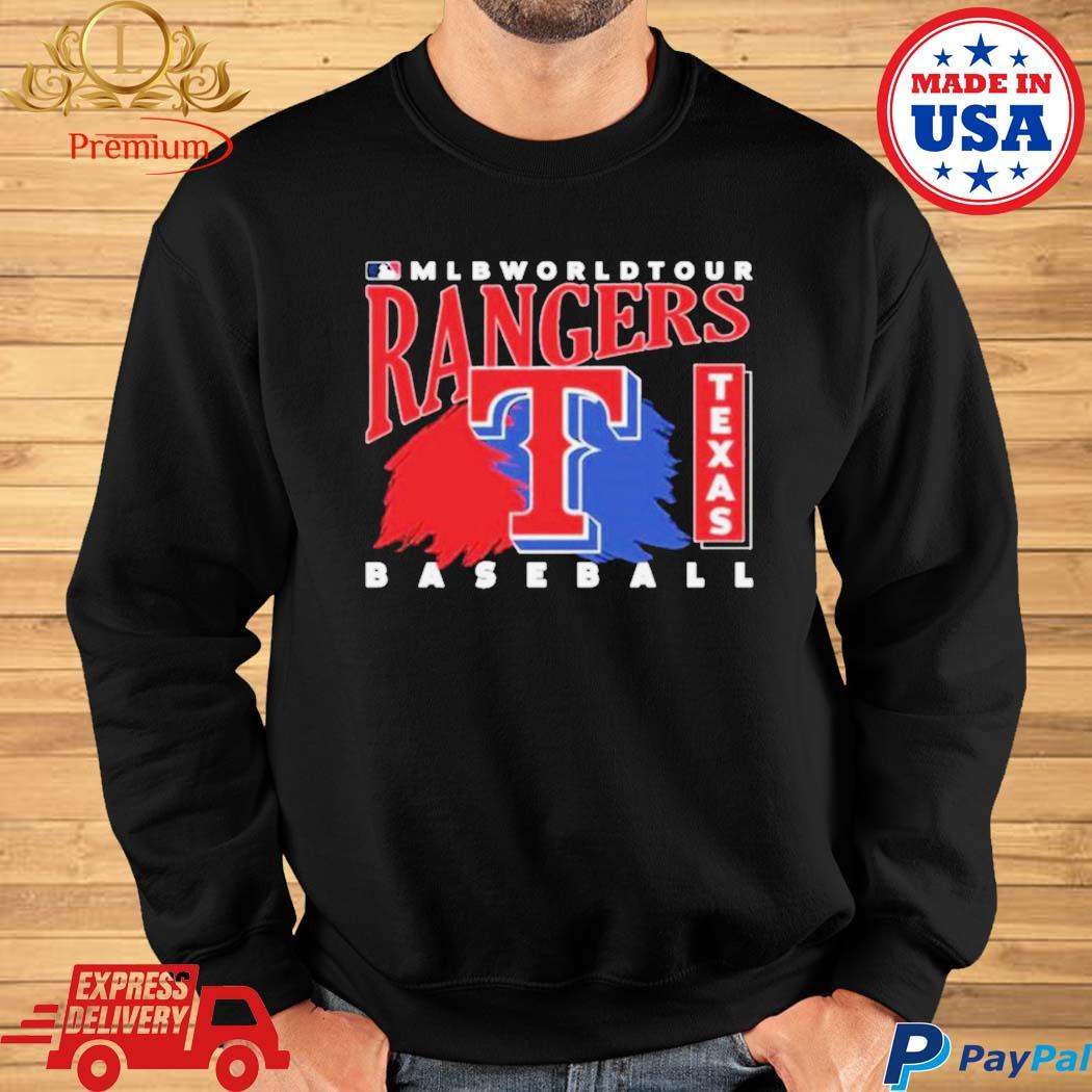 MLB World Tour Texas Rangers logo T-shirt, hoodie, sweater, long sleeve and  tank top