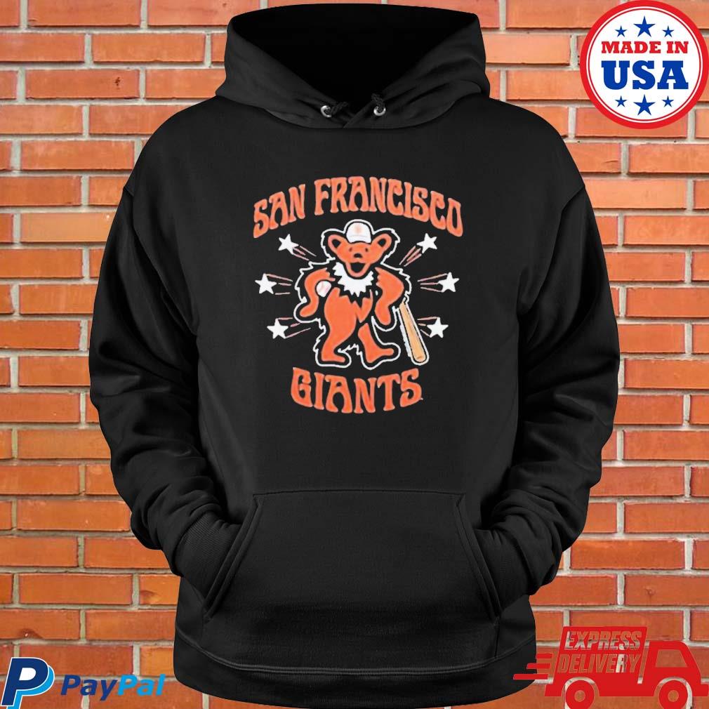 Mlb X Grateful Dead X Giants Bear shirt - hoodie, t-shirt, tank top,  sweater and long sleeve t-shirt