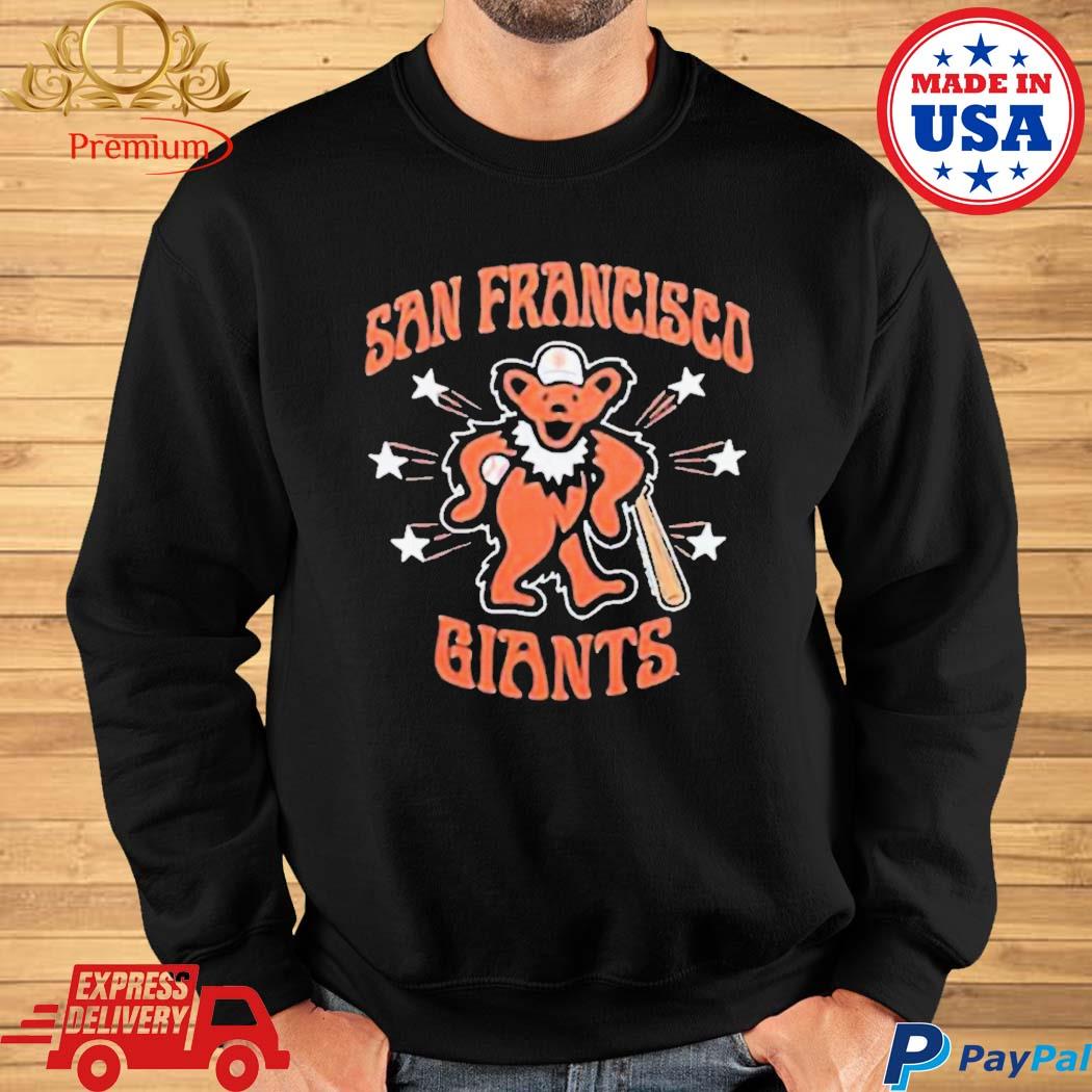 Mlb X Grateful Dead X Giants Bear shirt - hoodie, t-shirt, tank top,  sweater and long sleeve t-shirt