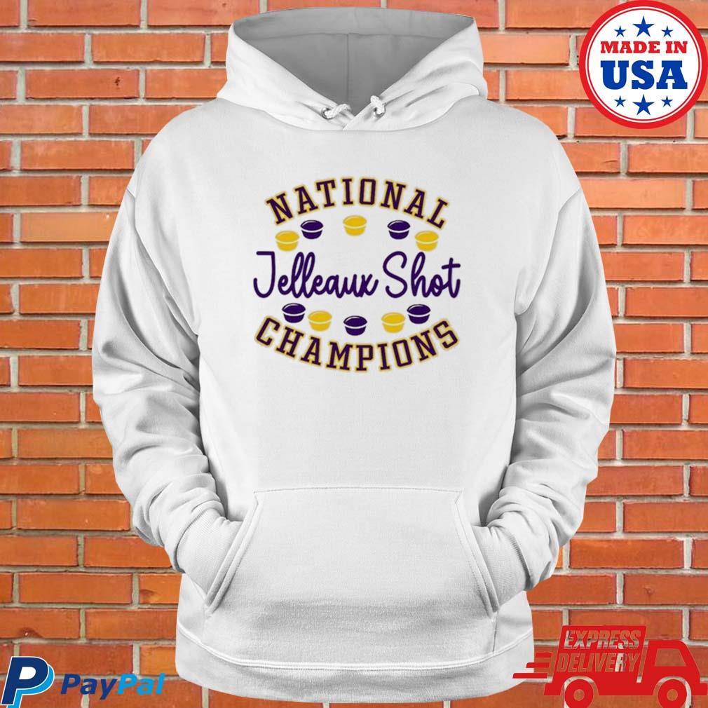 Jelleaux shot national champions shirt, hoodie, sweater, long