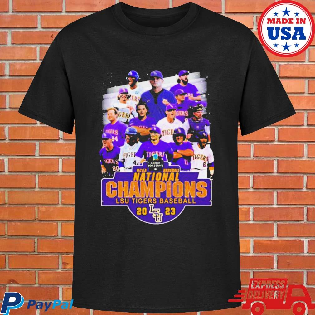 Baseball National Champions 2023 Lsu Tigers Baseball Shirt