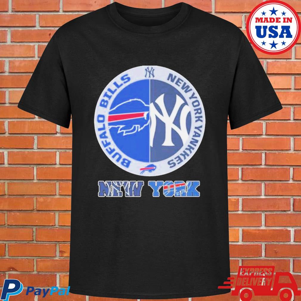 Official New york sports team Buffalo Bills and new york yankees T