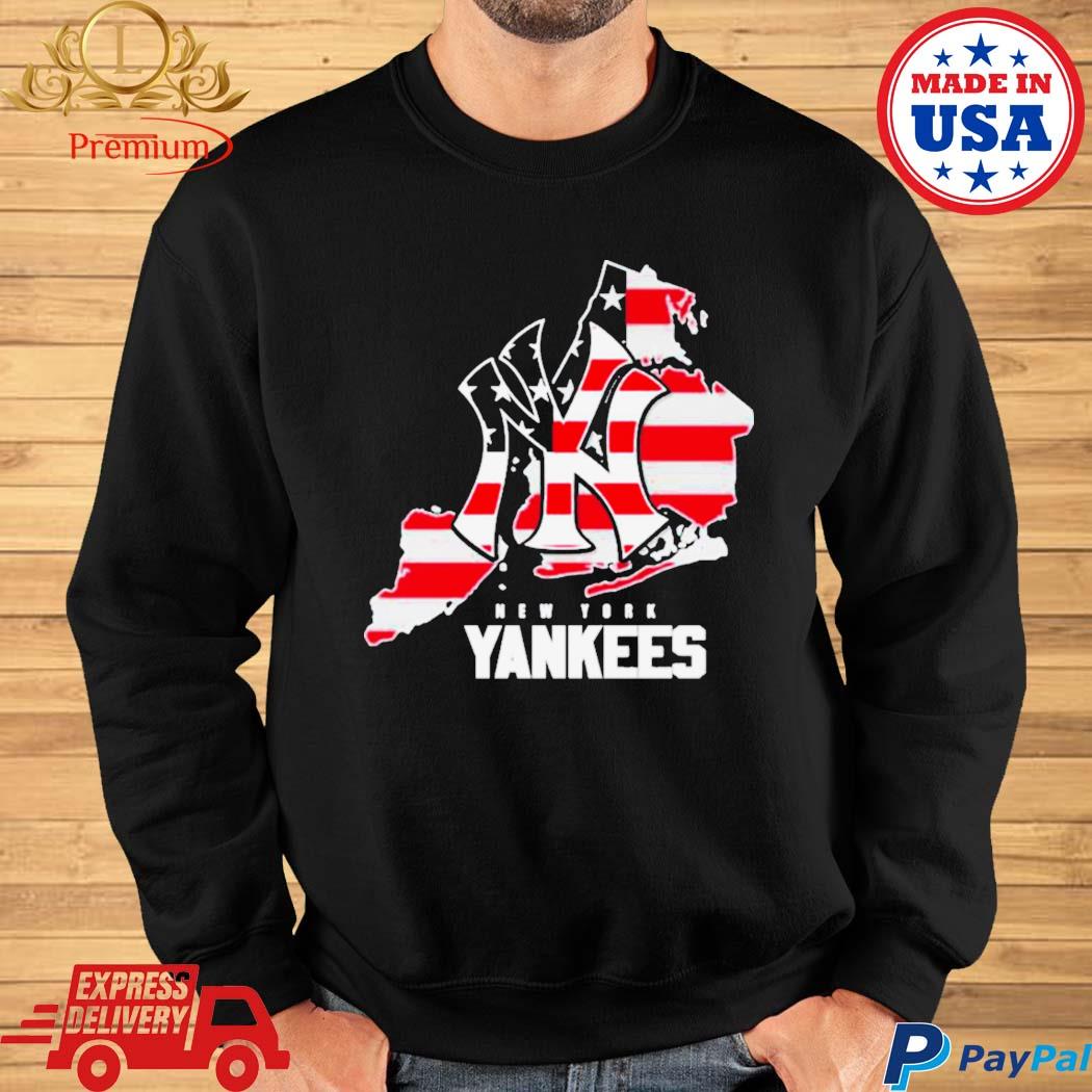 New York Yankees Logo American Flag Shirt.