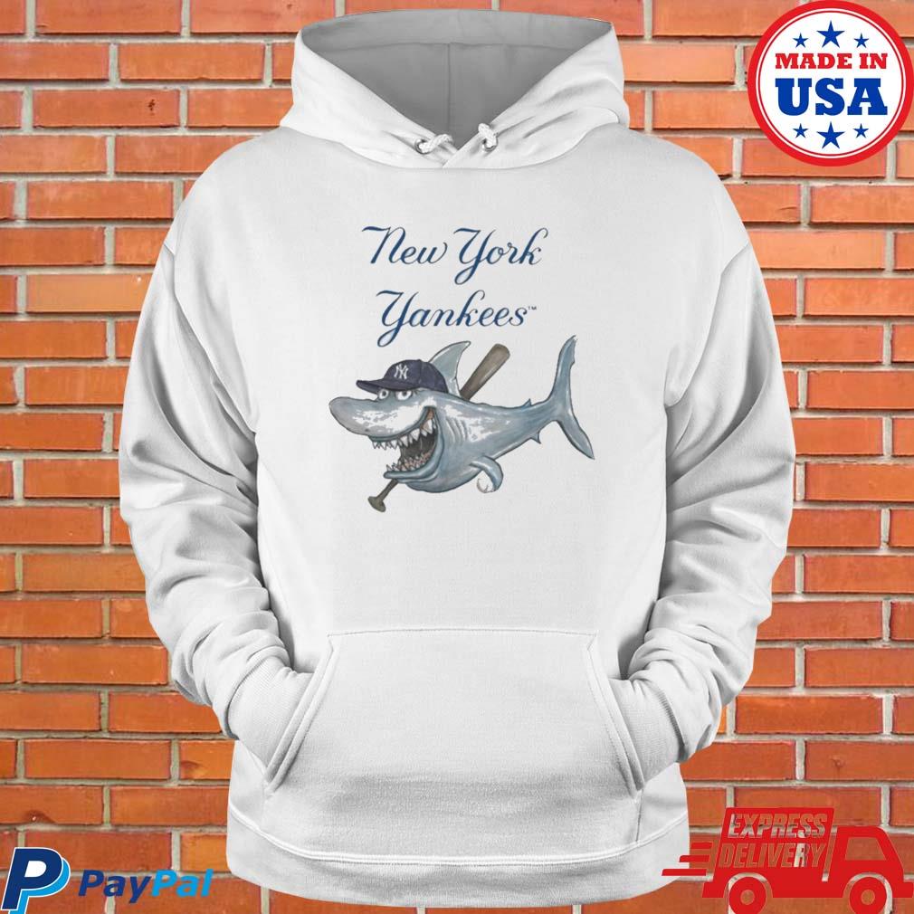Official New york yankees shark 2023 T-shirt, hoodie, tank top, sweater and  long sleeve t-shirt