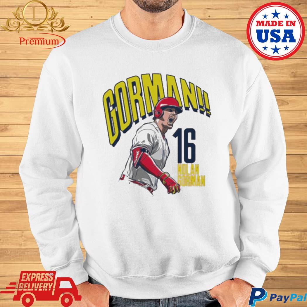 Nolan Gorman Go Ahead Gorman Shirt