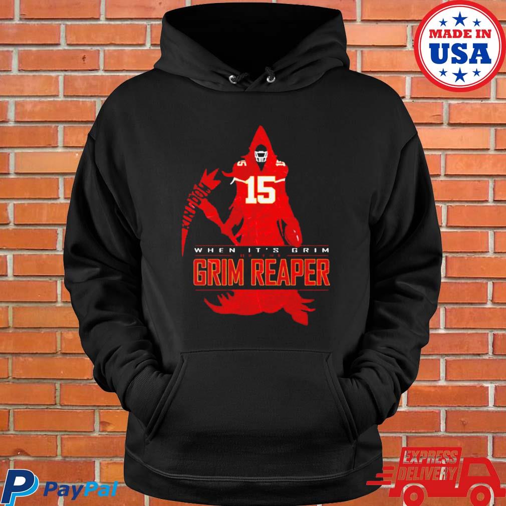 Kansas City Chiefs Patrick Grim Reaper Mahomes shirt - Trend T Shirt Store  Online