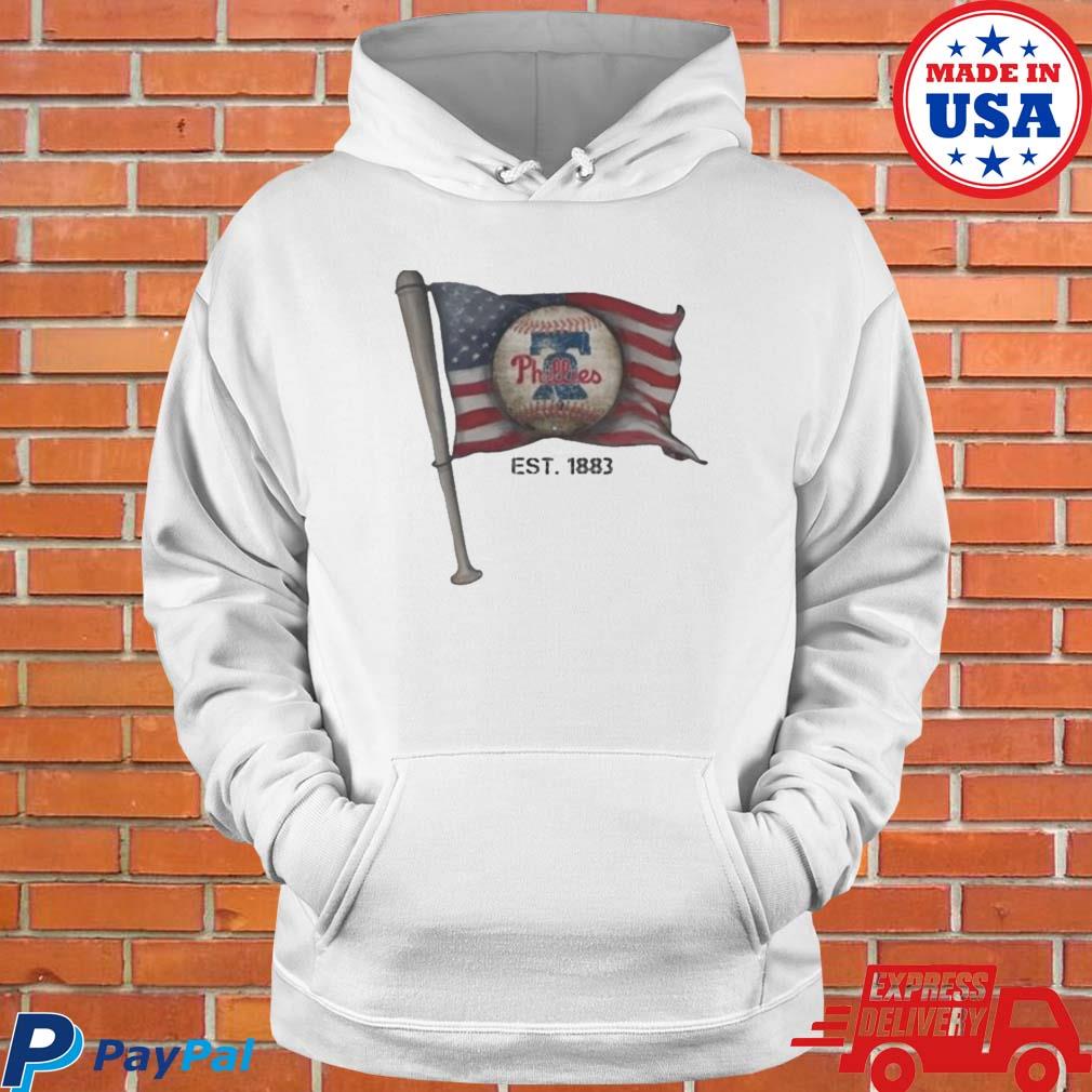 Philadelphia Phillies Est. 1883 Usa Flag Vintage Shirt