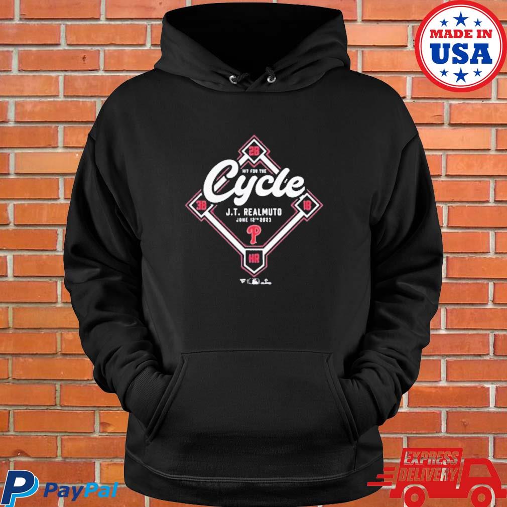 Philadelphia phillies j.t. realmuto royal hitting for the cycle T-shirts,  hoodie, sweater, long sleeve and tank top