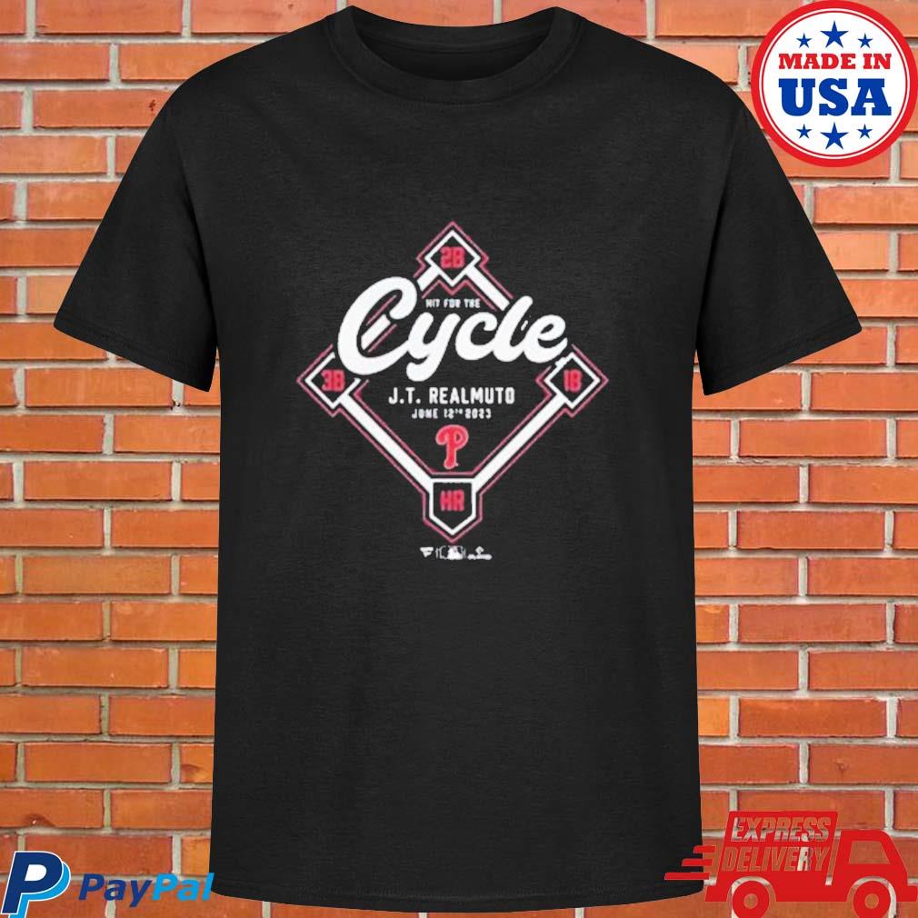 Official philadelphia Phillies J.T. Realmuto Royal Hitting For The Cycle  Shirt, hoodie, sweatshirt for men and women