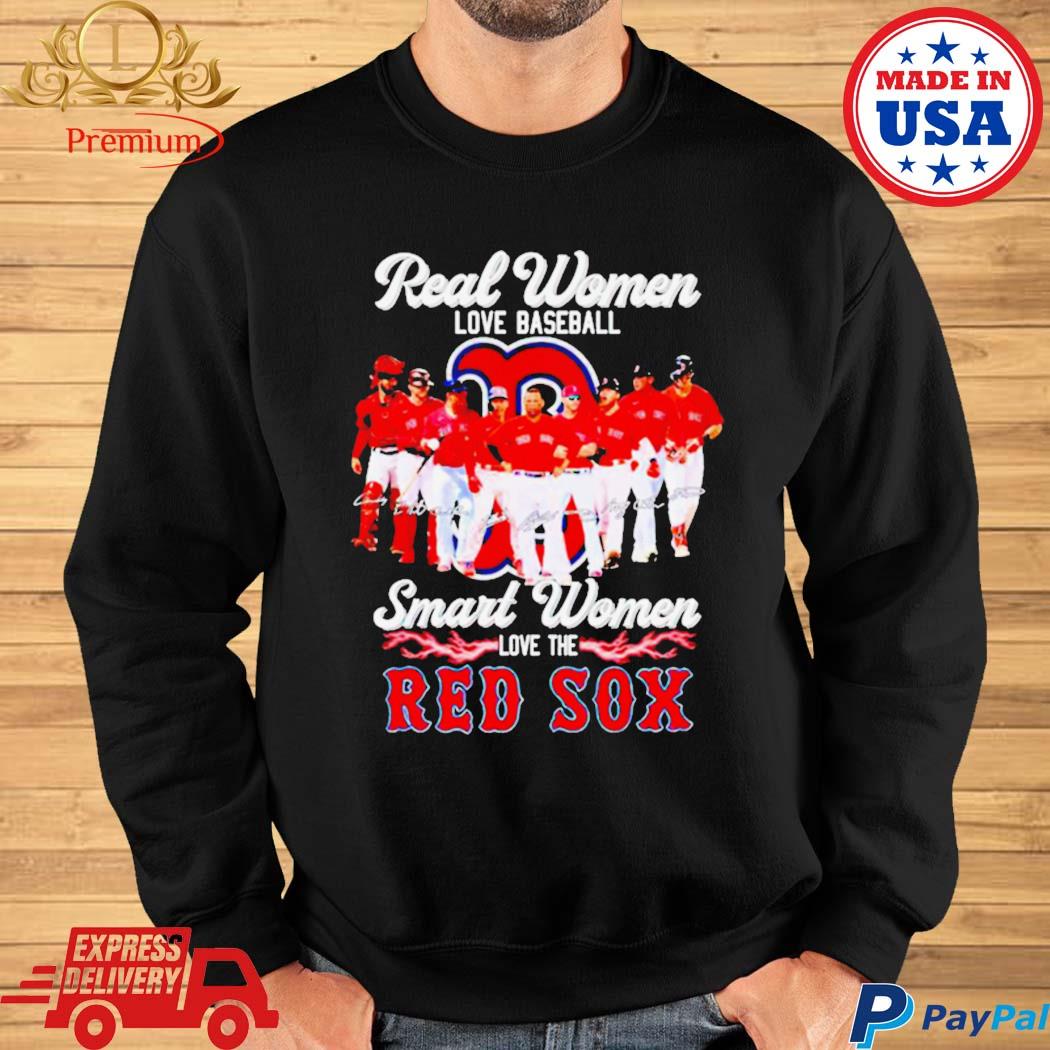 Real Women Love Baseball Smart The Red Sox Shirt ⋆ Vuccie