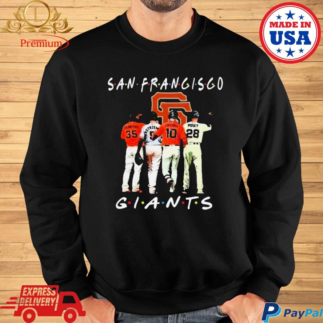 Official San francisco giants baseball legend champion T-shirt